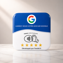 Plaque Avis Google