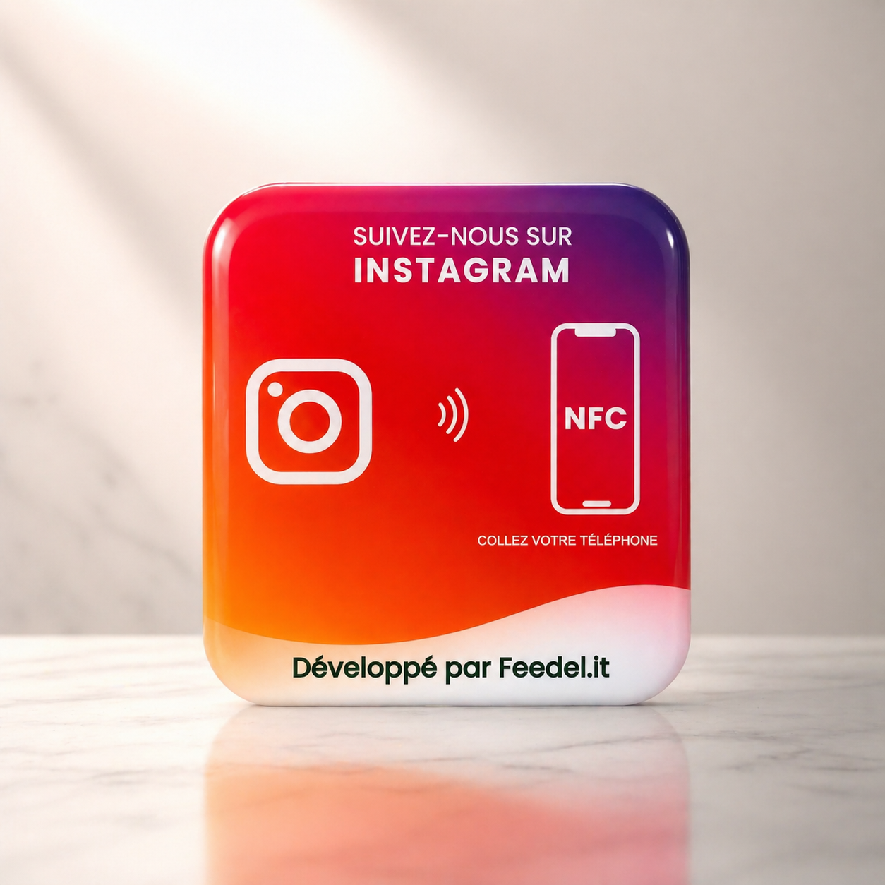 Plaque Instagram
